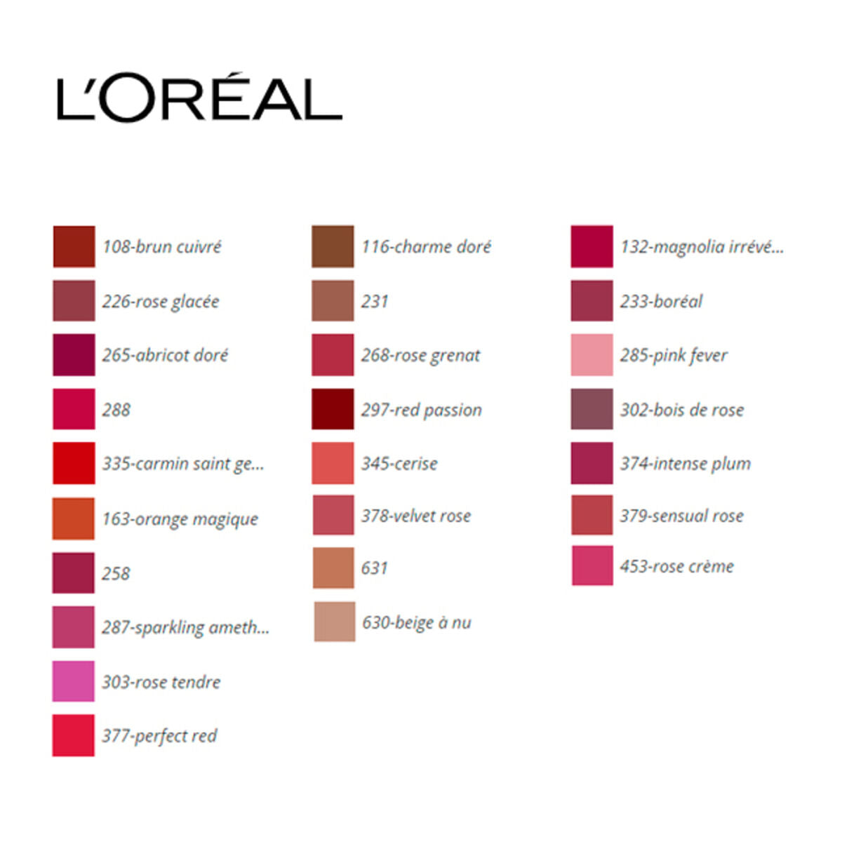 L'Oreal Color Riche Lipstick