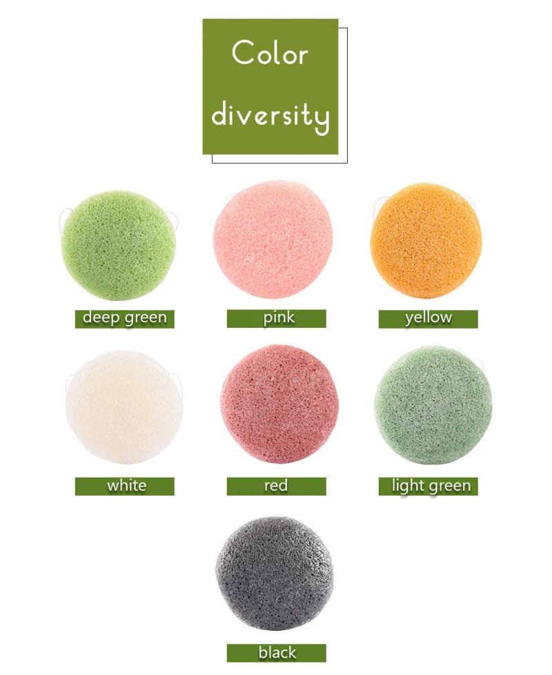 Konjac Face Cleansing Sponge