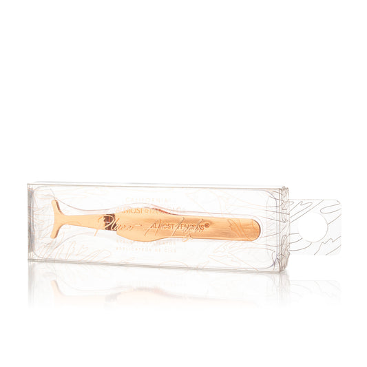 Rose Gold Magnetic Eyelash Applicator Tweezers