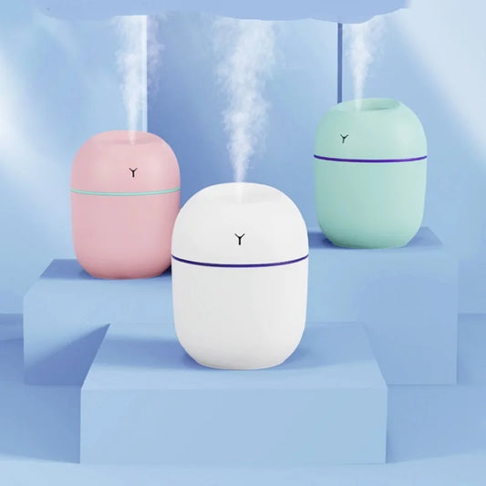 Portable Ultrasonic Humidifier & Aroma Oil Diffuser
