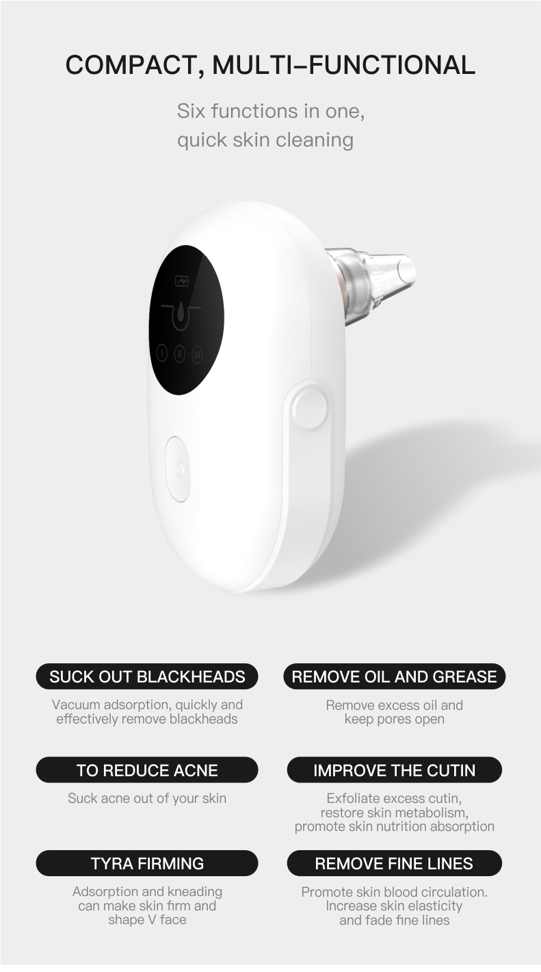 Portable Deep Pore Cleaner & Blackhead Remover